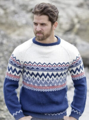 Ãlafur Jumper by DROPS Design - Bluse Strikkeopskrift str. S - XXXL